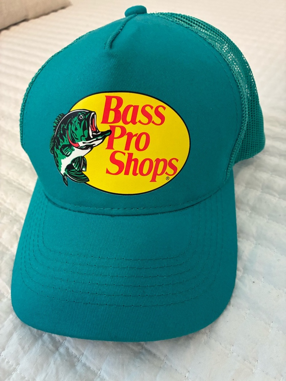 Bass Pro Shops Teal Logo Trucker Cap